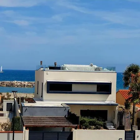 La Plage Du Lido - Front De Mer - Travaux Recents Le Barcarès Exterior foto